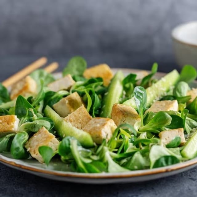Thai Paneer Leafy Salad.