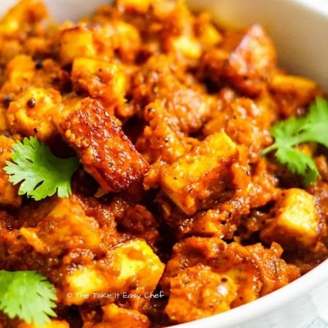 Wok on Fire Paneer Dry.