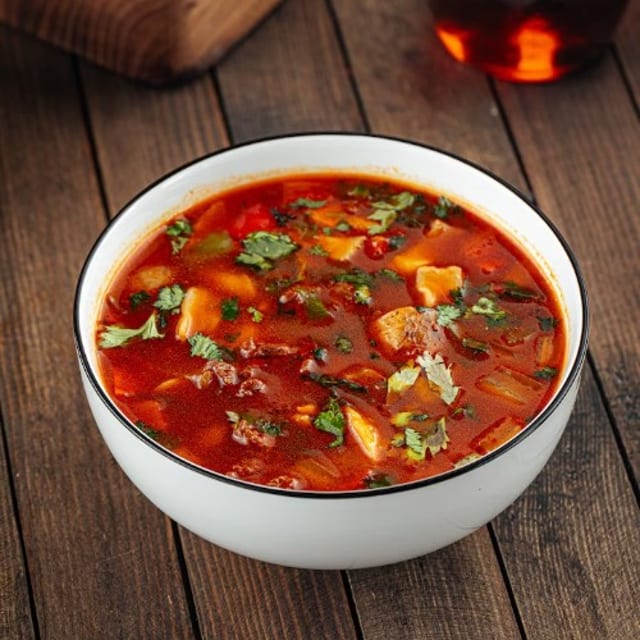 Full Hot 'N' Sour Soup.