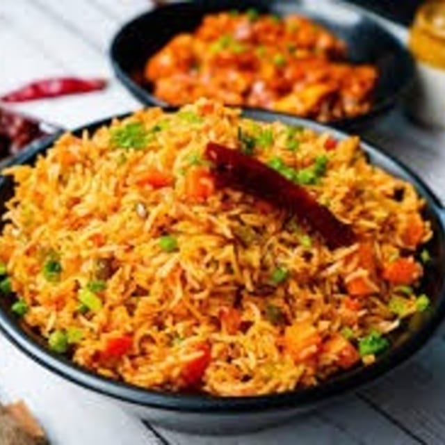 Schezwan Rice.