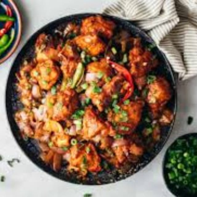 Chicken Chilli Dry.