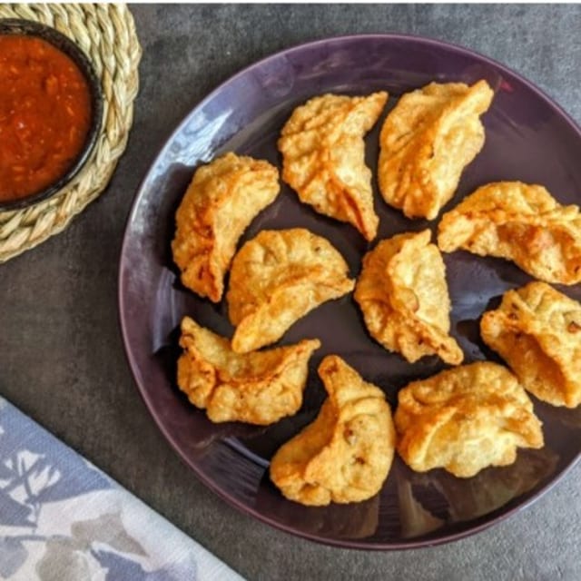 Mix Vegetables Fried Momo.
