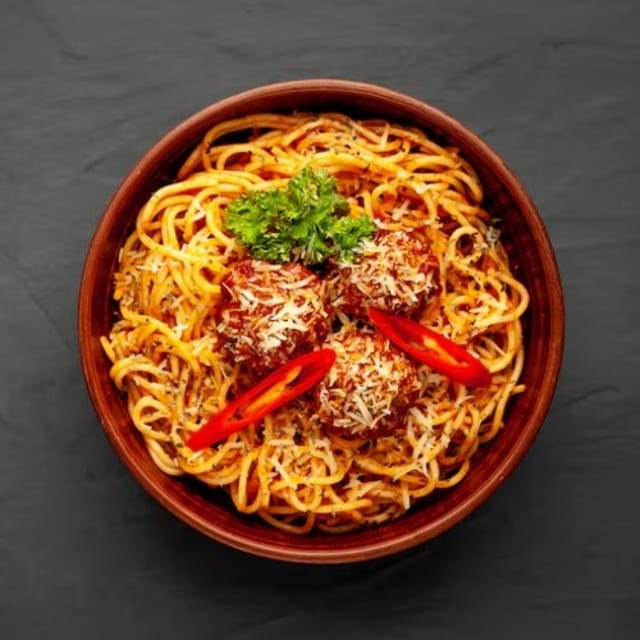 Chilli Garlic Noodle.