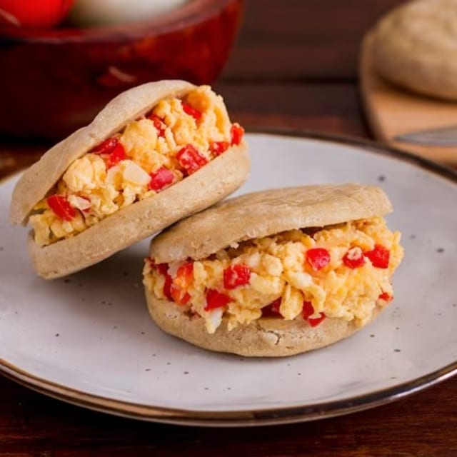 Paneer Chilli Open Bao.