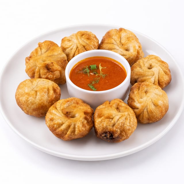 Paneer Fried Momo.