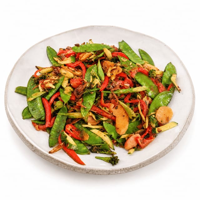 Five Spice Vegetable Dry.