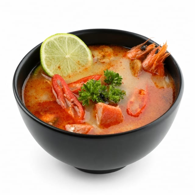 Full Tom Yum Soup.