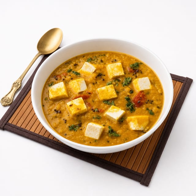 Paneer with Choice of Sauces Gravy.