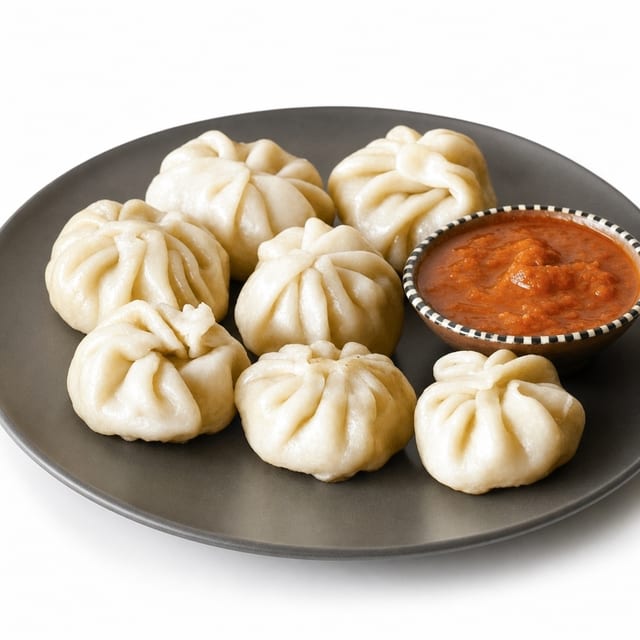 Chicken Steam Momo.
