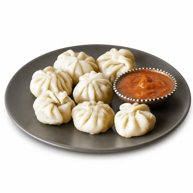 Paneer Steam Momo.