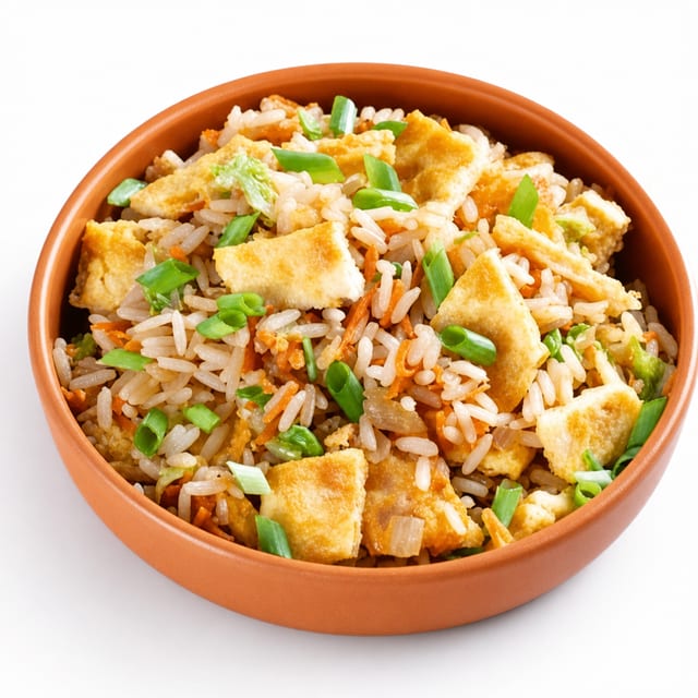 Fried Rice Paneer Chilli Gravy.