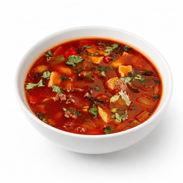 Full Hot 'N' Sour Soup.