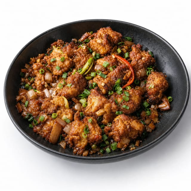 Chicken Chilli Dry.