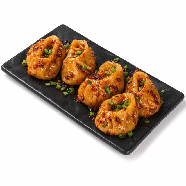 Paneer Tossed Chili Momo.
