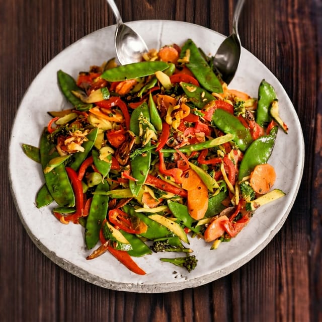 Five Spice Vegetable Dry.