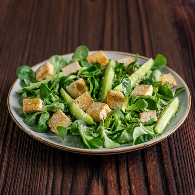 Thai Paneer Leafy Salad.
