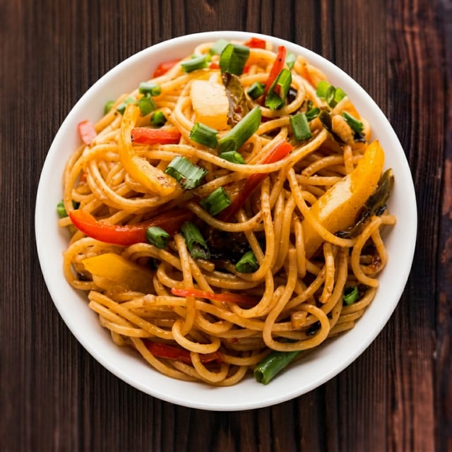 Twisted Hakka Noodle.