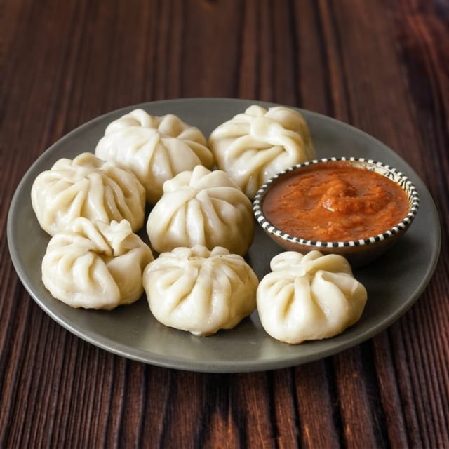 Paneer Steam Momo.