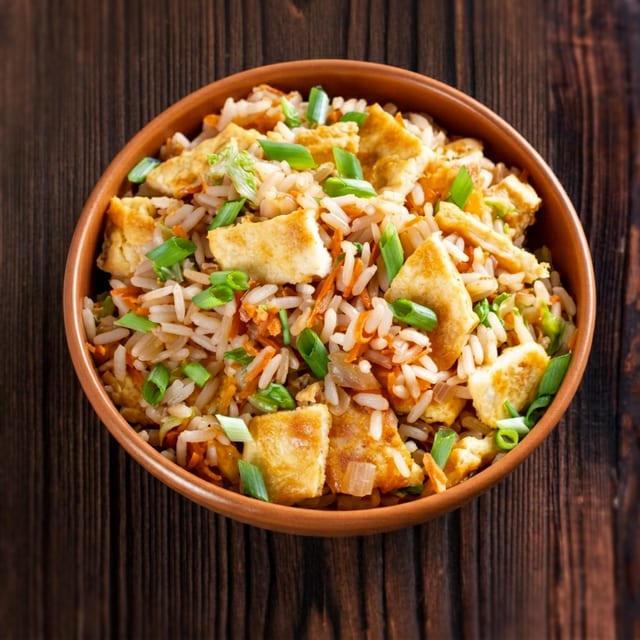 Fried Rice Paneer Chilli Gravy.