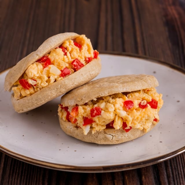 Paneer Chilli Open Bao.