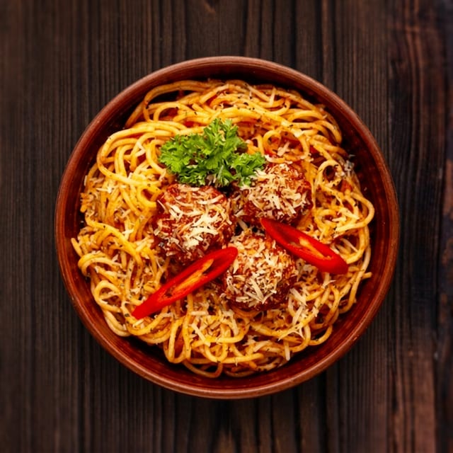 Chilli Garlic Noodle.