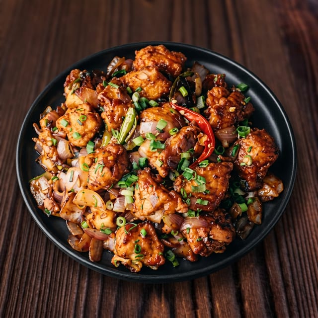 Chicken Chilli Dry.