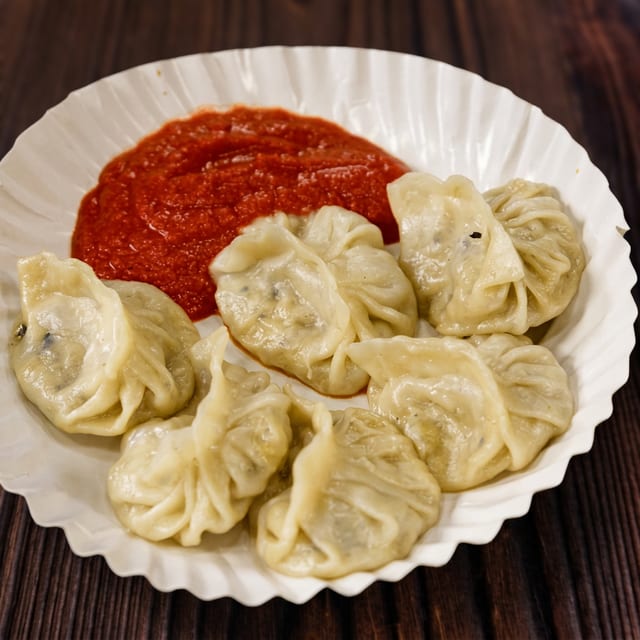 Mix Vegetables Steam Momo.