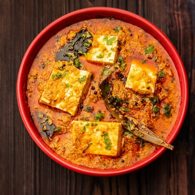 Exotic Veg Paneer with Choice of Sauces Gravy.